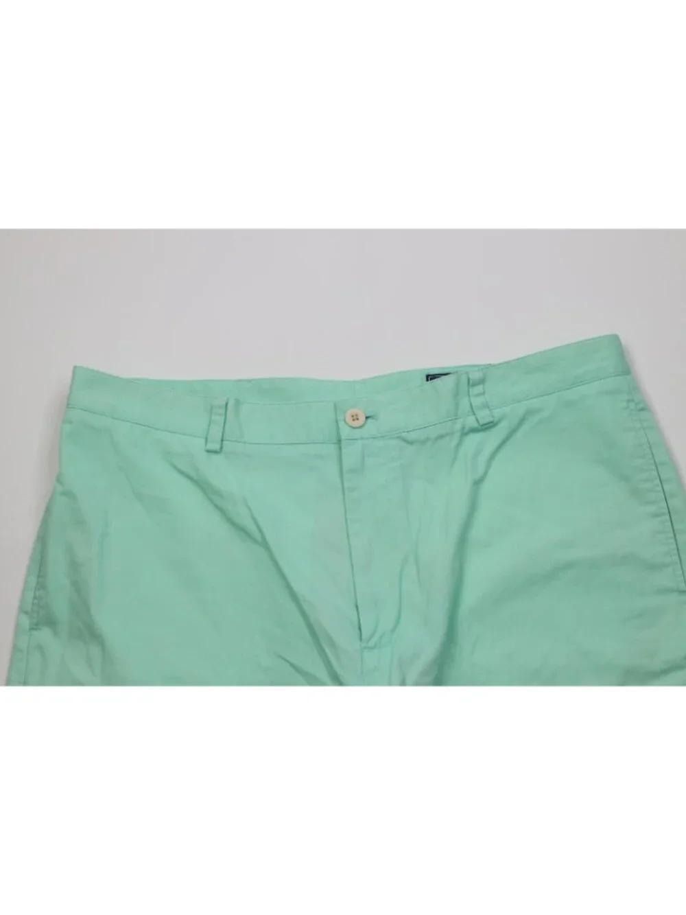 Vineyard Vines Mens 40 Flat Front Cotton Club Golfing Golf Chino Shorts Green